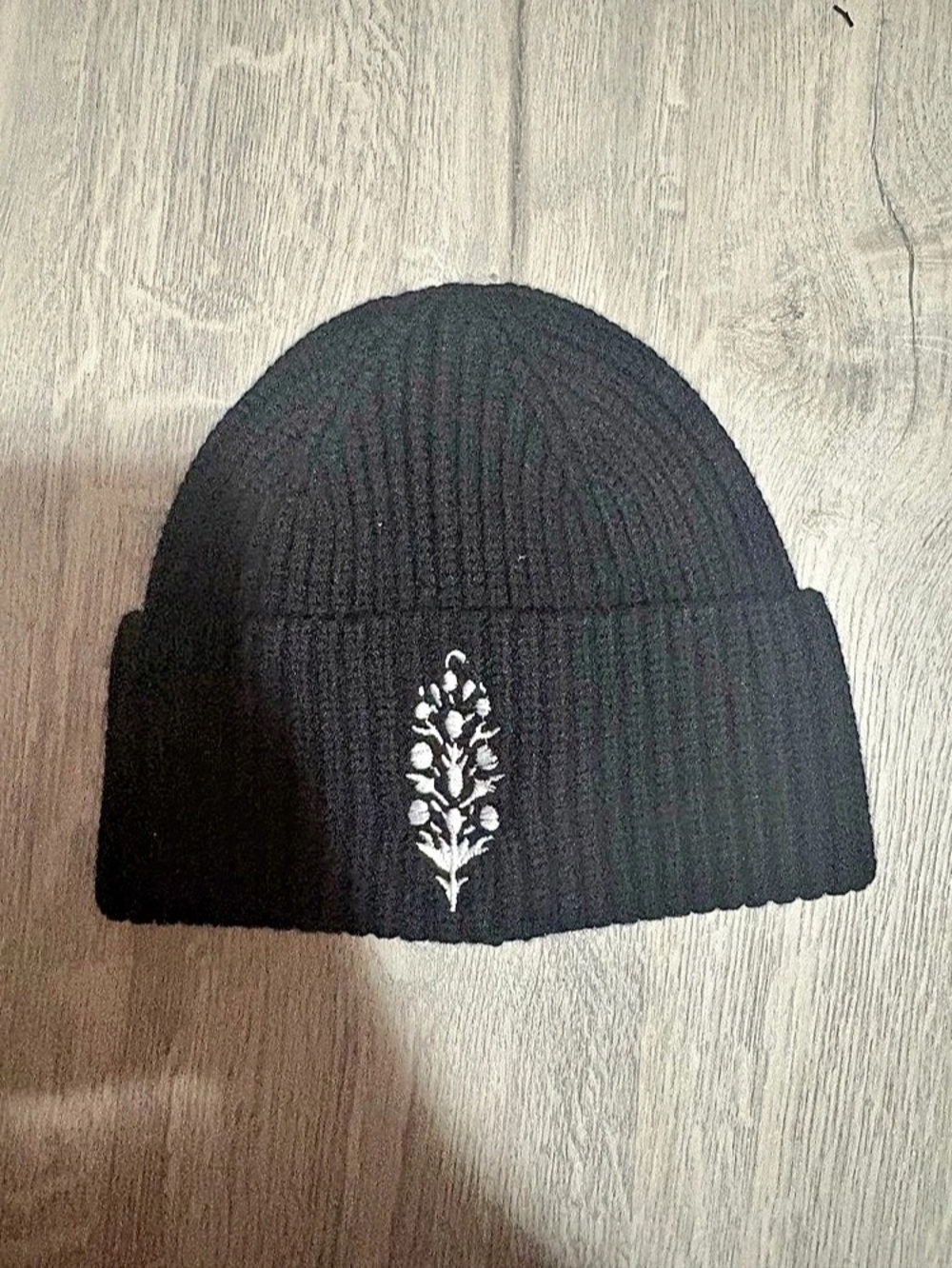 Nwt Free People Ribbed Knit Beanie in Black